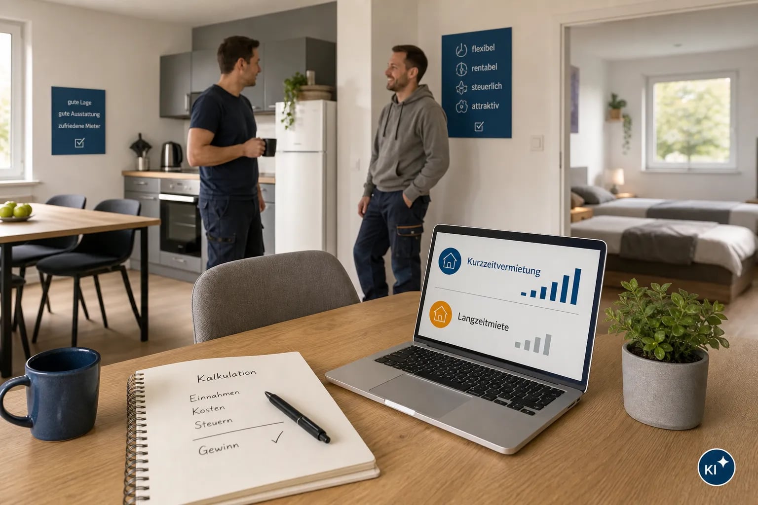 Bild Blogbeitrag Kurzzeitvermietung